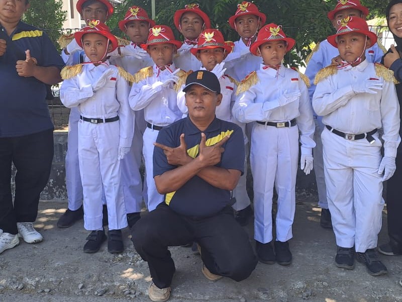 KEGIATAN GERAK JALAN KATEGORI SD TINGKAT KECAMATAN