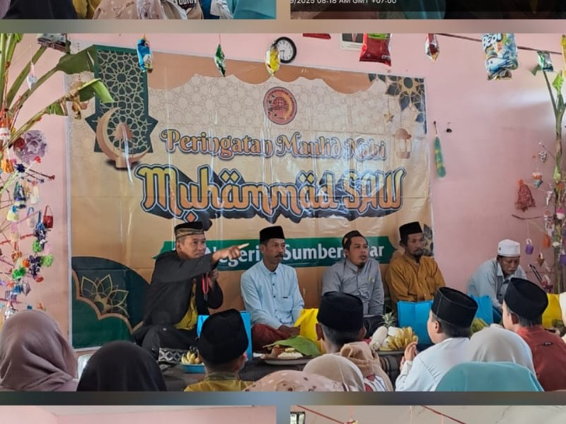 KEGIATAN MEMPERINGATI MAULID NABI MUHAMMAD SAW